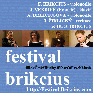 http://Festival.Brikcius.com - FESTIVAL BRIKCIUS - Chamber Music Concert Series at the Stone Bell House in Prague