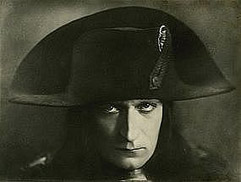 Albert Dieudonn (1889 - 1976) as Napoleon in epic filmu Napoleon (1927) by French director Abel Gance (1889 - 1981)