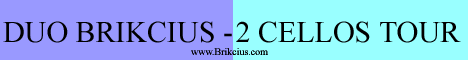 http://www.Brikcius.com - Frantisek Brikcius: Czech Cellist & Anna Brikciusova: Czech Cellist - project "Duo Brikcius - 2 Cellos Tour" (Luigi Boccherini, Wolfgang Amadeus Mozart, Gioacchino Rossini, Paul Hindemith, Gideon Klein, Irena Kosikova, Anna Brikciusova & Frantisek Brikcius)