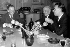 http://www.BrittenPears.org - Benjamin Britten (1913-1976): Britten at the Composers' Guild in Prague - April 1964 (Courtesy of Britten-Pears Foundation)