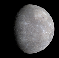 The Janček impact crater on the planet Mercury
