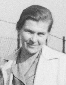 Růžena Grebenčkov (1. 11. 1925 Sušice - 21. 7. 1997 Praha), fotografie zapůjčena Irenou Koskovou