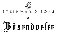 Steinway vs Bsendorfer
