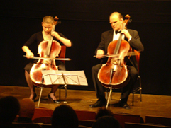 http://www.Brikcius.com - DUO BRIKCIUS, Anna Brikciusová: Czech Cellist & Frantisek Brikcius - Czech Celllist, public meeting "Bridgebuilder - Toni El Suizo" (Municipal Library of Prague, 2009) http://www.Brikcius.com - DUO BRIKCIUS, Anna Brikciusová: Czech Cellist & Frantisek Brikcius - Czech Celllist, public meeting "Bridgebuilder - Toni El Suizo" (Municipal Library of Prague, 2009)