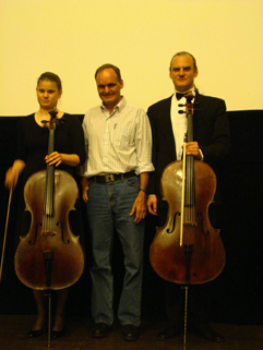 http://www.Brikcius.com - Toni Ruttimann: Toni El Suizo, DUO BRIKCIUS, Anna Brikciusová: Czech Cellist & Frantisek Brikcius - Czech Celllist, public meeting "Bridgebuilder - Toni El Suizo" (Municipal Library of Prague, 2009) http://www.Brikcius.com - Toni Ruttimann: Toni El Suizo, DUO BRIKCIUS, Anna Brikciusová: Czech Cellist & Frantisek Brikcius - Czech Celllist, public meeting "Bridgebuilder - Toni El Suizo" (Municipal Library of Prague, 2009)
