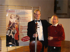 http://www.Brikcius.com - František Brikcius: Czech Cellist, Jean-Luc Deville: president - lAssociation des Amis de Paul Bazelaire - Concert "Brikcius Cello Tour 2007" - L'Arte dell'Arco (France, Sedan, Chateau - fort de Sedan - Festival Premieres rencontres avec Paul Bazelaire, 2007) http://www.Brikcius.com - František Brikcius: Czech Cellist, Jean-Luc Deville: president - lAssociation des Amis de Paul Bazelaire - Concert "Brikcius Cello Tour 2007" - L'Arte dell'Arco (France, Sedan, Chateau - fort de Sedan - Festival Premieres rencontres avec Paul Bazelaire, 2007