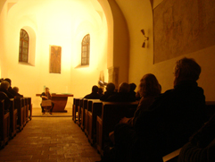 http://www.Brikcius.com - Anna Brikciusov: Czech Cellist - Project "Brikciusov Na Prdle" (Poetry reading "Brikciusov Na Prdle - My zem nejdeme" from the work of Anna Brikciusov in the interpretation of Jan Židlick and accompaniment of cellist Anna Brikciusov. The 14th Poetry Day Festival, this festival is annually held to commemorate the birth the Czech poet Karel Hynek Mcha). Kostel sv. Jana Křtitele Na Prdle in Prague.