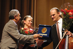 http://www.Brikcius.com - DUO BRIKCIUS, Anna Brikciusová: Czech Cellist & František Brikcius - Czech Cellist, 2e Festival Culturel International de Musique Symphonique - "Duo Brikcius - 2 Cellos Tour" (Algiers, Theatre National Algérien, 2010) http://www.Brikcius.com - DUO BRIKCIUS, Anna Brikciusová: Czech Cellist & František Brikcius - Czech Cellist, 2e Festival Culturel International de Musique Symphonique - "Duo Brikcius - 2 Cellos Tour" (Algiers, Theatre National Algérien, 2010)