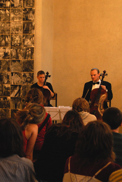 http://www.Brikcius.com - DUO BRIKCIUS, Anna Brikciusová: Czech Cellist & František Brikcius: Czech Cellist, concert "Duo Brikcius - 2 Cellos Tour" (Boskovice, Synagoga Boskovice, 2008) http://www.Brikcius.com - DUO BRIKCIUS, Anna Brikciusová: Czech Cellist & František Brikcius: Czech Cellist, concert "Duo Brikcius - 2 Cellos Tour" (Boskovice, Synagoga Boskovice, 2008)