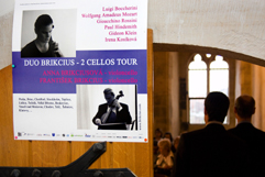 http://www.Brikcius.com - DUO BRIKCIUS, zahajovac koncert "Duo Brikcius - 2 Cellos Tour" (Praha, Dům u Kamennho zvonu, GHMP, 2008)