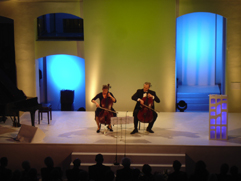 http://www.Brikcius.com - DUO BRIKCIUS, Anna Brikciusova: Czech Cellist & Frantisek Brikcius - Czech Cellist, Predavani cen MKCR "Duo Brikcius - 2 Cellos Tour Preview" (Praha, Ceske muzeum hudby, 2008) http://www.Brikcius.com - DUO BRIKCIUS, Anna Brikciusova: Czech Cellist & Frantisek Brikcius - Czech Cellist, Predavani cen MKCR "Duo Brikcius - 2 Cellos Tour Preview" (Praha, Ceske muzeum hudby, 2008)