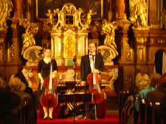 http://www.Brikcius.com - DUO BRIKCIUS, Anna Brikciusova: Czech Cellist & Frantisek Brikcius - Czech Cellist, final concert "Duo Brikcius - 2 Cellos Tour" (Prague, Military Church of St. Jan Nepomuk, 2008) http://www.Brikcius.com - DUO BRIKCIUS, Anna Brikciusova: Czech Cellist & Frantisek Brikcius - Czech Cellist, final concert "Duo Brikcius - 2 Cellos Tour" (Prague, Military Church of St. Jan Nepomuk, 2008)
