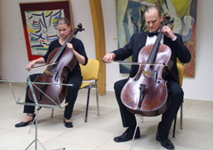 http://www.Brikcius.com - DUO BRIKCIUS, Anna Brikciusova: Czech Cellist & Frantisek Brikcius - Czech Cellist, concert "Duo Brikcius - 2 Cellos Tour" (Zenica, 2008) http://www.Brikcius.com - DUO BRIKCIUS, Anna Brikciusova: Czech Cellist & Frantisek Brikcius - Czech Cellist, concert "Duo Brikcius - 2 Cellos Tour" (Zenica, 2008)