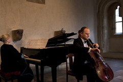 http://Festival.Brikcius.com - Festival Brikcius - the 2nd chamber music concert series at the Stone Bell House in Prague, spring & autumn 2013 (Polish pianist Milena Antoniewicz & Czech cellist František Brikcius). Photo Marek Malůšek. http://Festival.Brikcius.com - Festival Brikcius - the 2nd chamber music concert series at the Stone Bell House in Prague, spring & autumn 2013 (Polish pianist Milena Antoniewicz & Czech cellist František Brikcius). Photo Marek Malůšek.
