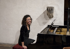 French pianist Justine Verdier and Czech cellist František Brikcius, concert CELLO AND PIANO & FIVE JUBILEES (Leoš Janček, Josef Suk, Iša Krejč, Antonn Dvořk, Bohuslav Martinů), Festival Brikcius - The 3rd Chamber Music Concert Series at the Stone Bell House in Prague (Year of Czech Music 2014). Photo: Alina Bogdana Mihai. http://Festival.Brikcius.com