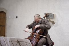 Czech Cellist František Brikcius, concert PRAGUE - BRNO: 6 CONTEMPORARY COMPOSITIONS FOR SOLO CELLO (Jiř Matys, Petr Hejn, Jan Jirsek, Luboš Fišer, Miloš Štědroň, Irena Koskov + Erwin Schulhoff), Festival Brikcius - The 3rd Chamber Music Concert Series at the Stone Bell House in Prague (Year of Czech Music 2014). Photo: Alina Bogdana Mihai. http://Festival.Brikcius.com