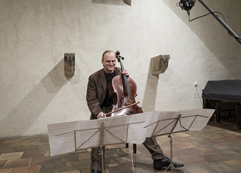 Czech Cellist František Brikcius, concert PRAGUE - BRNO: 6 CONTEMPORARY COMPOSITIONS FOR SOLO CELLO (Jiř Matys, Petr Hejn, Jan Jirsek, Luboš Fišer, Miloš Štědroň, Irena Koskov + Erwin Schulhoff), Festival Brikcius - The 3rd Chamber Music Concert Series at the Stone Bell House in Prague (Year of Czech Music 2014). Photo: Alina Bogdana Mihai. http://Festival.Brikcius.com