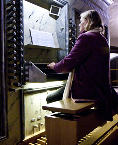 Czech organist and composer Irena Kosíková, charity concert J. S. BACH: THE ART OF FUGUE for Konto BARIÉRY, Festival Brikcius - the 4th Chamber Music Concert Series at the Stone Bell House in Prague #Bach330. Photo: Alina Bogdana Mihai. http://Festival.Brikcius.com Czech organist and composer Irena Kosíková, charity concert J. S. BACH: THE ART OF FUGUE for Konto BARIÉRY, Festival Brikcius - the 4th Chamber Music Concert Series at the Stone Bell House in Prague #Bach330. Photo: Alina Bogdana Mihai. http://Festival.Brikcius.com