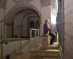 Czech organist and composer Irena Kosíková, charity concert J. S. BACH: THE ART OF FUGUE for Konto BARIÉRY, Festival Brikcius - the 4th Chamber Music Concert Series at the Stone Bell House in Prague #Bach330. Photo: Alina Bogdana Mihai. http://Festival.Brikcius.com Czech organist and composer Irena Kosíková, charity concert J. S. BACH: THE ART OF FUGUE for Konto BARIÉRY, Festival Brikcius - the 4th Chamber Music Concert Series at the Stone Bell House in Prague #Bach330. Photo: Alina Bogdana Mihai. http://Festival.Brikcius.com