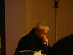Painter Josef Žáček; poetry reading POETRY DAY FESTIVAL - KOLIBŘÍ ÚSMĚV, Petřín Lookout Tower; Festival Brikcius - the 4th Chamber Music Concert Series at the Stone Bell House in Prague #Bach330. Photo archive http://Festival.Brikcius.com Painter Josef Žáček; poetry reading POETRY DAY FESTIVAL - KOLIBŘÍ ÚSMĚV, Petřín Lookout Tower; Festival Brikcius - the 4th Chamber Music Concert Series at the Stone Bell House in Prague #Bach330. Photo archive http://Festival.Brikcius.com