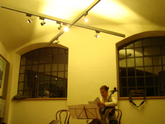 Czech cellist Anna Brikciusová; poetry reading POETRY DAY FESTIVAL - KOLIBŘÍ ÚSMĚV, Petřín Lookout Tower; Festival Brikcius - the 4th Chamber Music Concert Series at the Stone Bell House in Prague #Bach330. Photo archive http://Festival.Brikcius.com Czech cellist Anna Brikciusová; poetry reading POETRY DAY FESTIVAL - KOLIBŘÍ ÚSMĚV, Petřín Lookout Tower; Festival Brikcius - the 4th Chamber Music Concert Series at the Stone Bell House in Prague #Bach330. Photo archive http://Festival.Brikcius.com