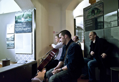 Poetry reading POETRY DAY FESTIVAL - KOLIBŘÍ ÚSMĚV, Petřín Lookout Tower; Festival Brikcius - the 4th Chamber Music Concert Series at the Stone Bell House in Prague #Bach330. Photo: Alina Bogdana Mihai. http://Festival.Brikcius.com Poetry reading POETRY DAY FESTIVAL - KOLIBŘÍ ÚSMĚV, Petřín Lookout Tower; Festival Brikcius - the 4th Chamber Music Concert Series at the Stone Bell House in Prague #Bach330. Photo: Alina Bogdana Mihai. http://Festival.Brikcius.com