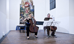 Czech Cellist Anna Brikciusová, Czech Cellist František Brikcius & Duo Brikcius; concert ITALIAN BAROQUE MUSIC; Festival Brikcius 2015 - The 4th Chamber Music Concert Series at the Stone Bell House in Prague #Bach330. Photo: Alina Bogdana Mihai. http://Festival.Brikcius.com Czech Cellist Anna Brikciusová, Czech Cellist František Brikcius & Duo Brikcius; concert ITALIAN BAROQUE MUSIC; Festival Brikcius 2015 - The 4th Chamber Music Concert Series at the Stone Bell House in Prague #Bach330. Photo: Alina Bogdana Mihai. http://Festival.Brikcius.com