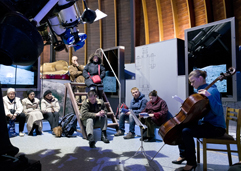 Czech Cellist Anna Brikciusová; Poetry reading POETRY DAY & NOCÍ PROŠEL DEN, Štefánik Observatory Petřín; Festival Brikcius 2015 - The 5th Chamber Music Concert Series in Prague. Photo: Alina Bogdana Mihai, http://Festival.Brikcius.com Czech Cellist Anna Brikciusová; Poetry reading POETRY DAY & NOCÍ PROŠEL DEN, Štefánik Observatory Petřín; Festival Brikcius 2015 - The 5th Chamber Music Concert Series in Prague. Photo: Alina Bogdana Mihai, http://Festival.Brikcius.com