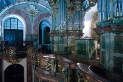 Organist and composer Irena Koskov; organ concert GOLDBERG VARIATIONS 1741; Festival Brikcius 2015 - The 5th Chamber Music Concert Series in Prague. Photo: Alina Bogdana Mihai, http://Festival.Brikcius.com