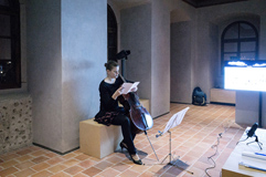 zech poet and cellist Anna Brikciusová; poetry reading V majáku; Poetry Day Festival 2017 in Prague. Festival Brikcius - the 6th Chamber Music Concert Series in Prague 2017. Photo: Alina Bogdana Mihai, http://Festival.Brikcius.comhttp://Festival.Brikcius.com zech poet and cellist Anna Brikciusová; poetry reading V majáku; Poetry Day Festival 2017 in Prague. Festival Brikcius - the 6th Chamber Music Concert Series in Prague 2017. Photo: Alina Bogdana Mihai, http://Festival.Brikcius.comhttp://Festival.Brikcius.com