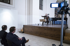Czech cellist František Brikcius, H. E. Leon Marc & Dr. Giovanni Sciola; cello concert TARTINI: THE ART OF BOWING; Festival Brikcius - the 6th Chamber Music Concert Series in Prague 2017. Photo: Alina Bogdana Mihai, http://Festival.Brikcius.com Czech cellist František Brikcius, H. E. Leon Marc & Dr. Giovanni Sciola; cello concert TARTINI: THE ART OF BOWING; Festival Brikcius - the 6th Chamber Music Concert Series in Prague 2017. Photo: Alina Bogdana Mihai, http://Festival.Brikcius.com