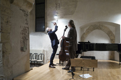 French pianist Justine Verdier, Czech cellist František Brikcius and Luc Lévy, the director of the Institut français de Prague (IFP); charity concert PIANIST for Médecins Sans Frontičres; Festival Brikcius - the 6th Chamber Music Concert Series in Prague 2017. Photo: Alina Bogdana Mihai, http://Festival.Brikcius.com French pianist Justine Verdier, Czech cellist František Brikcius and Luc Lévy, the director of the Institut français de Prague (IFP); charity concert PIANIST for Médecins Sans Frontičres; Festival Brikcius - the 6th Chamber Music Concert Series in Prague 2017. Photo: Alina Bogdana Mihai, http://Festival.Brikcius.com