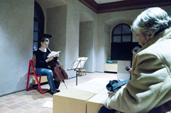 Czech poet and cellist Anna Brikciusová; poetry reading Do bouře; Poetry Day Festival. Festival Brikcius - the 7th Chamber Music Concert Series in Prague 2018. Photo: Alina Bogdana Mihai, http://Festival.Brikcius.com Czech poet and cellist Anna Brikciusová; poetry reading Do bouře; Poetry Day Festival. Festival Brikcius - the 7th Chamber Music Concert Series in Prague 2018. Photo: Alina Bogdana Mihai, http://Festival.Brikcius.com