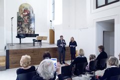Czech cellist František Brikcius and Giovanni Sciola, the director of the Istituto Italiano di Cultura in Prague; charity concert <1918> for Médecins Sans Frontičres; Festival Brikcius - the 7th Chamber Music Concert Series in Prague 2018. Photo: Alina Bogdana Mihai, http://Festival.Brikcius.com Czech cellist František Brikcius and Giovanni Sciola, the director of the Istituto Italiano di Cultura in Prague; charity concert <1918> for Médecins Sans Frontičres; Festival Brikcius - the 7th Chamber Music Concert Series in Prague 2018. Photo: Alina Bogdana Mihai, http://Festival.Brikcius.com