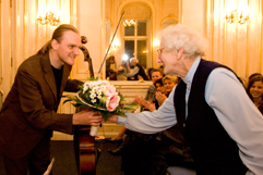 http://www.Brikcius.com - František Brikcius: Czech Cellist & Hana Anděrová: Niece of Jaromír Weinberger - Final Concert "Weinberger Tour" (Prague, Pálffy palác, 2007) http://www.Brikcius.com - František Brikcius: Czech Cellist & Hana Anděrová: Niece of Jaromír Weinberger - Final Concert "Weinberger Tour" (Prague, Pálffy palác, 2007)