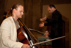 http://www.Brikcius.com - Czech Cellist František Brikcius, Jan Talich - Conductor & eSACHERe Cello Ensemble - Concert rehearsal eSACHERe - 12 composers of Swiss patron Paul Sacher (Convent of St Agnes of Bohemia in Prague, 2011, Photo Marek Malůšek). http://www.Brikcius.com - Czech Cellist František Brikcius, Jan Talich - Conductor & eSACHERe Cello Ensemble - Concert rehearsal eSACHERe - 12 composers of Swiss patron Paul Sacher (Convent of St Agnes of Bohemia in Prague, 2011, Photo Marek Malůšek).
