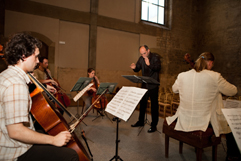 http://www.Brikcius.com - Czech Cellist František Brikcius, Jan Talich - Conductor & eSACHERe Cello Ensemble - Concert rehearsal eSACHERe - 12 composers of Swiss patron Paul Sacher (Convent of St Agnes of Bohemia in Prague, 2011, Photo Marek Malůšek). http://www.Brikcius.com - Czech Cellist František Brikcius, Jan Talich - Conductor & eSACHERe Cello Ensemble - Concert rehearsal eSACHERe - 12 composers of Swiss patron Paul Sacher (Convent of St Agnes of Bohemia in Prague, 2011, Photo Marek Malůšek).