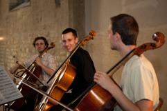 http://www.Brikcius.com - Czech Cellist František Brikcius, Jan Talich - Conductor & eSACHERe Cello Ensemble - Concert rehearsal eSACHERe - 12 composers of Swiss patron Paul Sacher (Convent of St Agnes of Bohemia in Prague, 2011, Photo Marek Malůšek). http://www.Brikcius.com - Czech Cellist František Brikcius, Jan Talich - Conductor & eSACHERe Cello Ensemble - Concert rehearsal eSACHERe - 12 composers of Swiss patron Paul Sacher (Convent of St Agnes of Bohemia in Prague, 2011, Photo Marek Malůšek).
