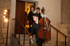 http://www.Brikcius.com - Czech Cellist František Brikcius, Jan Talich - Conductor & eSACHERe Cello Ensemble - Concert eSACHERe - 12 composers of Swiss patron Paul Sacher (Convent of St Agnes of Bohemia in Prague, 2011, Photo Marek Malůšek). http://www.Brikcius.com - Czech Cellist František Brikcius, Jan Talich - Conductor & eSACHERe Cello Ensemble - Concert eSACHERe - 12 composers of Swiss patron Paul Sacher (Convent of St Agnes of Bohemia in Prague, 2011, Photo Marek Malůšek).