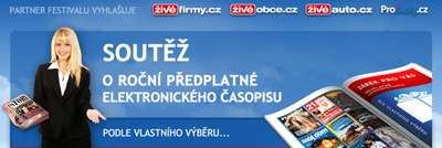 http://www.ZiveFirmy.cz - Živ firmy v Česk republice | Živfirmy.cz - Portl ŽivFirmy.cz, mediln partner Festivalu Brikcius, vyhlašuje soutěž o ročn předplatn elektronickho časopisu podle vlastnho vběru ...